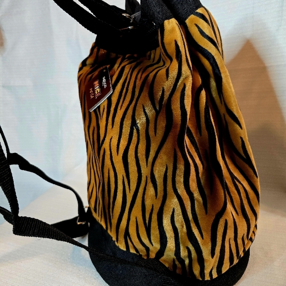 Tiger Print Backpack - image 6